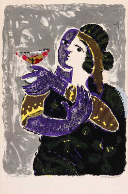 Агабеков Александр Суренович. С бокалом